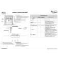 WHIRLPOOL AKZ 132/IX Quick Start WHIRLPOOL AKZ 132/IX Quick Start