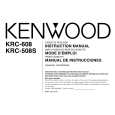 KENWOOD KRC608 Owners Manual KENWOOD KRC608 Owners Manual