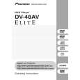 PIONEER DV-48AV/KUXZT/CA Owners Manual PIONEER DV-48AV/KUXZT/CA Owners Manual
