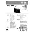 SONY ICFSW1 Service Manual SONY ICFSW1 Service Manual