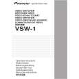 PIONEER VSW1 Owners Manual PIONEER VSW1 Owners Manual