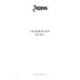 ZOPPAS PA30E Owners Manual ZOPPAS PA30E Owners Manual