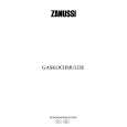 ZANUSSI ZGF648ICX Owners Manual ZANUSSI ZGF648ICX Owners Manual