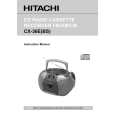 HITACHI CX36EBS Owners Manual HITACHI CX36EBS Owners Manual