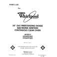 WHIRLPOOL SF336PESW2 Parts Catalog WHIRLPOOL SF336PESW2 Parts Catalog