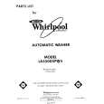 WHIRLPOOL LA5500XPW4 Parts Catalog WHIRLPOOL LA5500XPW4 Parts Catalog