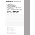 PIONEER EFX-1000 Owners Manual PIONEER EFX-1000 Owners Manual