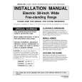 WHIRLPOOL AER5715QAW Installation Manual WHIRLPOOL AER5715QAW Installation Manual
