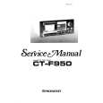 PIONEER CT-F950 Service Manual PIONEER CT-F950 Service Manual