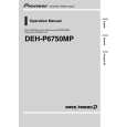 PIONEER DEH-P6750MP/XN/ES Owners Manual PIONEER DEH-P6750MP/XN/ES Owners Manual