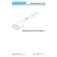 SHURE P4HW Owners Manual SHURE P4HW Owners Manual