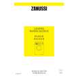ZANUSSI FA1031E Owners Manual ZANUSSI FA1031E Owners Manual