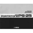 YAMAHA PS-25 Owners Manual YAMAHA PS-25 Owners Manual