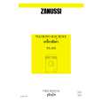 ZANUSSI FA489 Owners Manual ZANUSSI FA489 Owners Manual