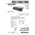 SONY MDXC7900 Service Manual SONY MDXC7900 Service Manual