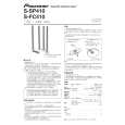 PIONEER S-FC410/XCN Owners Manual PIONEER S-FC410/XCN Owners Manual