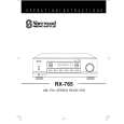 SHERWOOD RX-765 Owners Manual SHERWOOD RX-765 Owners Manual