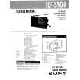 SONY ICFSW20 Service Manual SONY ICFSW20 Service Manual