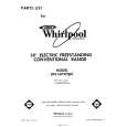WHIRLPOOL RF316PXPW0 Parts Catalog WHIRLPOOL RF316PXPW0 Parts Catalog