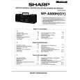 SHARP WFA500H Service Manual SHARP WFA500H Service Manual