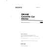 SONY EXR-500 Owners Manual SONY EXR-500 Owners Manual