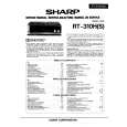 SHARP RT310H/S Service Manual SHARP RT310H/S Service Manual
