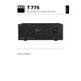 NAD T775 Owners Manual NAD T775 Owners Manual