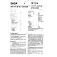 SABA CT6764 Service Manual SABA CT6764 Service Manual