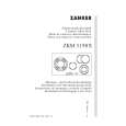 ZANKER ZKM 3190X Owners Manual ZANKER ZKM 3190X Owners Manual