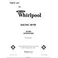 WHIRLPOOL LE6900XKW0 Parts Catalog WHIRLPOOL LE6900XKW0 Parts Catalog