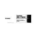 CASIO DC7500 Owners Manual CASIO DC7500 Owners Manual