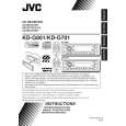 JVC KD-G801 Owners Manual JVC KD-G801 Owners Manual