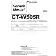 PIONEER CT-W505R Service Manual PIONEER CT-W505R Service Manual