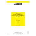 ZANUSSI FA1005 Owners Manual ZANUSSI FA1005 Owners Manual