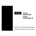 GRUNDIG TK19 Owners Manual GRUNDIG TK19 Owners Manual