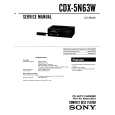 SONY CDX-5N63W Service Manual SONY CDX-5N63W Service Manual