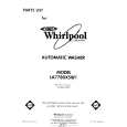 WHIRLPOOL LA7780XSW1 Parts Catalog WHIRLPOOL LA7780XSW1 Parts Catalog