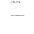 AEG CHDD8694-A/GB Owners Manual AEG CHDD8694-A/GB Owners Manual