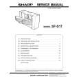 SHARP SF-S17 Service Manual SHARP SF-S17 Service Manual