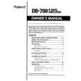 ROLAND DB-700 Owners Manual ROLAND DB-700 Owners Manual