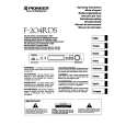 PIONEER F-204RDS Owners Manual PIONEER F-204RDS Owners Manual