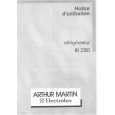 ARTHUR MARTIN ELECTROLUX IR2350 Owners Manual ARTHUR MARTIN ELECTROLUX IR2350 Owners Manual
