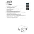 HITACHI PJTX200 Owners Manual HITACHI PJTX200 Owners Manual