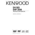 KENWOOD DV502 Owners Manual KENWOOD DV502 Owners Manual