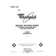 WHIRLPOOL RE963PXPT0 Parts Catalog WHIRLPOOL RE963PXPT0 Parts Catalog