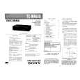 SONY TCWR610 Service Manual SONY TCWR610 Service Manual
