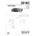 SONY CDPM33 Service Manual SONY CDPM33 Service Manual