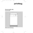 PRIVILEG 855.028 7/10029 Owners Manual PRIVILEG 855.028 7/10029 Owners Manual