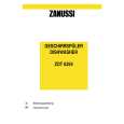 ZANUSSI ZDT6254 Owners Manual ZANUSSI ZDT6254 Owners Manual