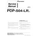 PIONEER PDP-S04-LR Service Manual PIONEER PDP-S04-LR Service Manual